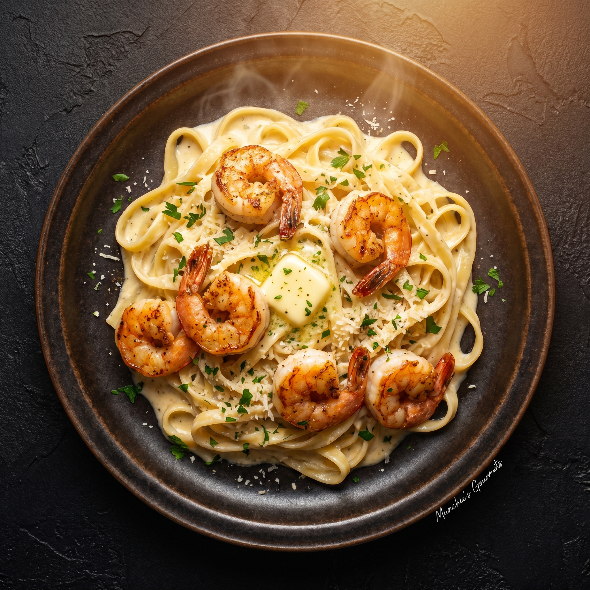 Shrimp Alfredo